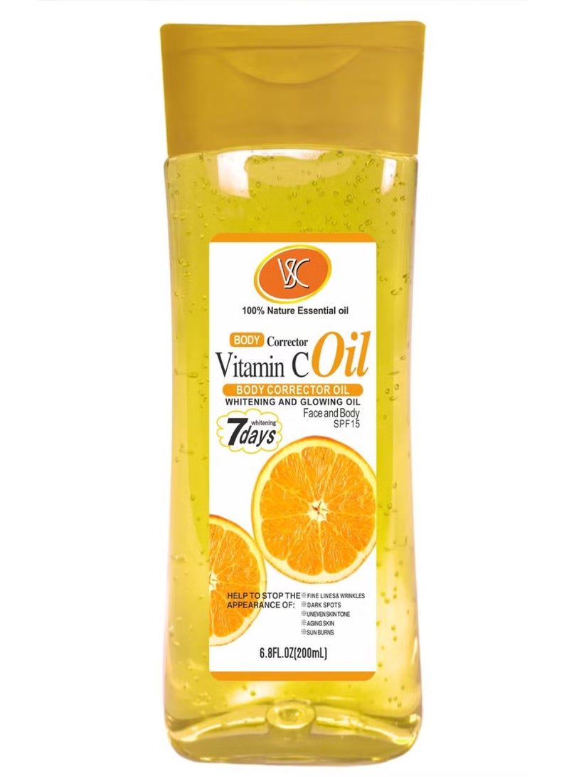 VSC Vitamin C Oil Body Corrector Oil Face And Body 200 ml