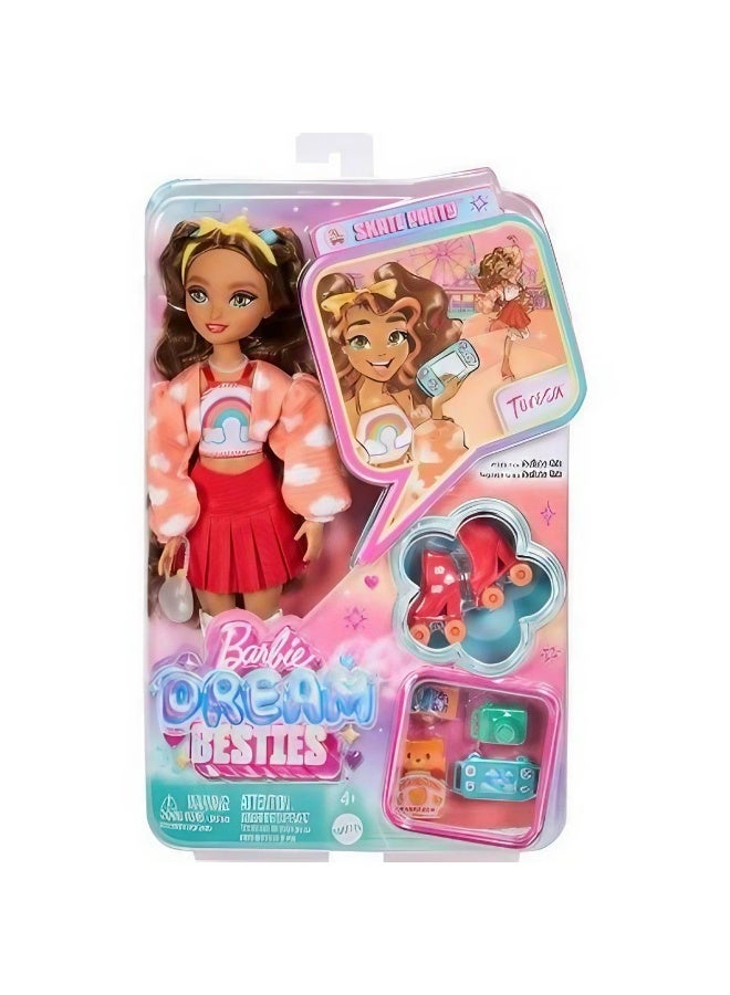 Barbie Dream Besties Teresa Roller Skate Party Fashion Doll Playset - Image 1