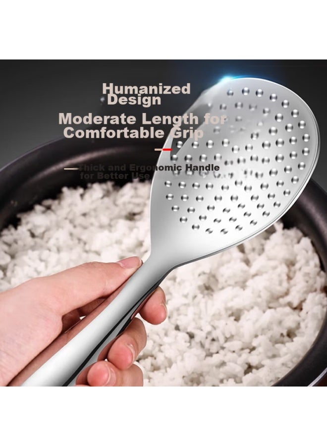 Dipple Deepor 304 Stainless Steel Rice Spoon Non-stick Rice Spoon Household High Temperature Resistant Standing Rice Spoon Rice Shovel - Image 4