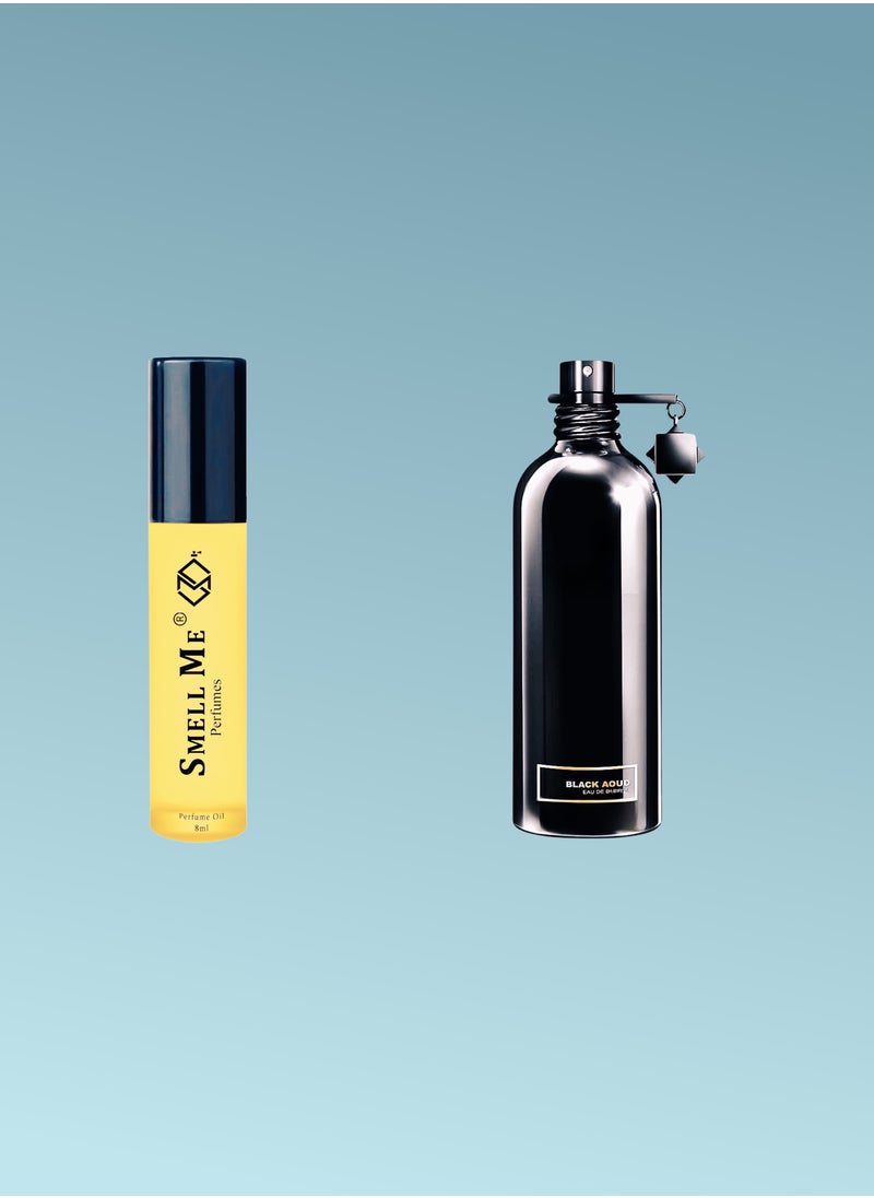 Smell Me - Smell Me Perfume Oil 148 French Perfume Fragrance Long Lasting Scent 8 ml Type Of Black Aoud - Image 1