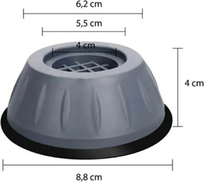 بييف Washing Machine Anti-Vibration Riser Foot