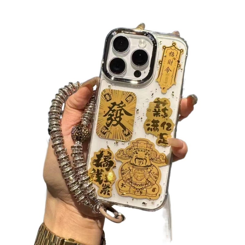 MS Protective Case, Resin Finish, Shockproof Cover for Redmi Note 13 Pro, TPU, Lanyard - Image 4