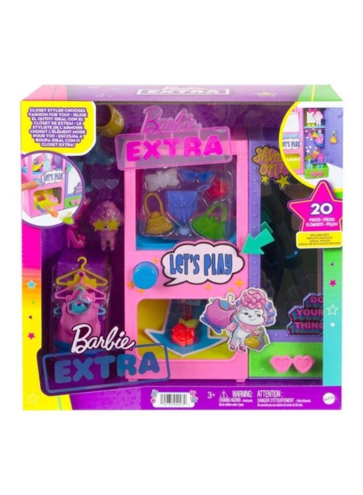 Barbie Extra Fashion Vending Machine Playset