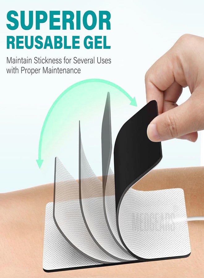 Physiogears IFT Sticky pads for Physiotherapy Machines (IFT Sticky Pad, Pack of 40) - Image 5