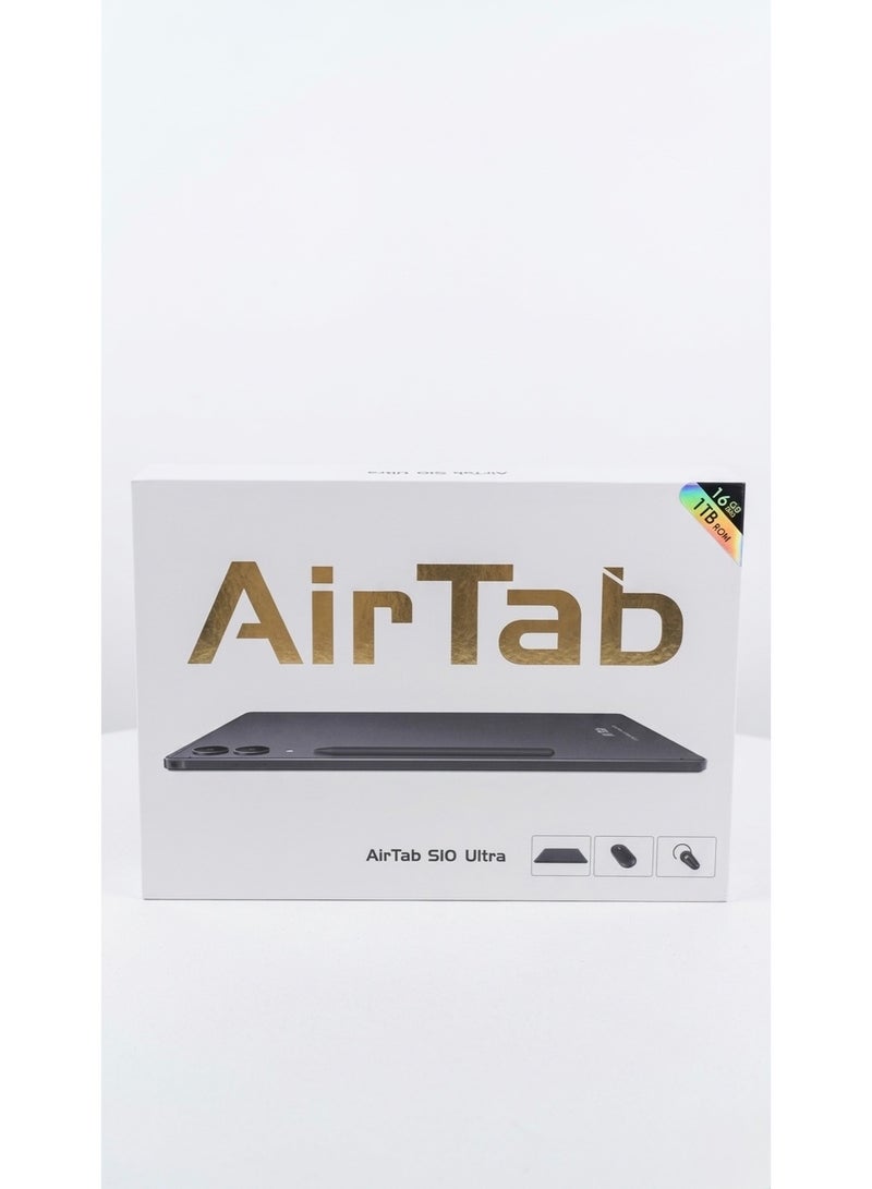 AIR TAB S10 Ultra 5G Wi-Fi Android 15 OS Tablet 10.1 Inch Display, 16GB RAM, 1TB ROM, 10000mAh Battery, Dual SIM, Wireless Arabic Keyboard, Fast Charging, High-Performance - Image 4