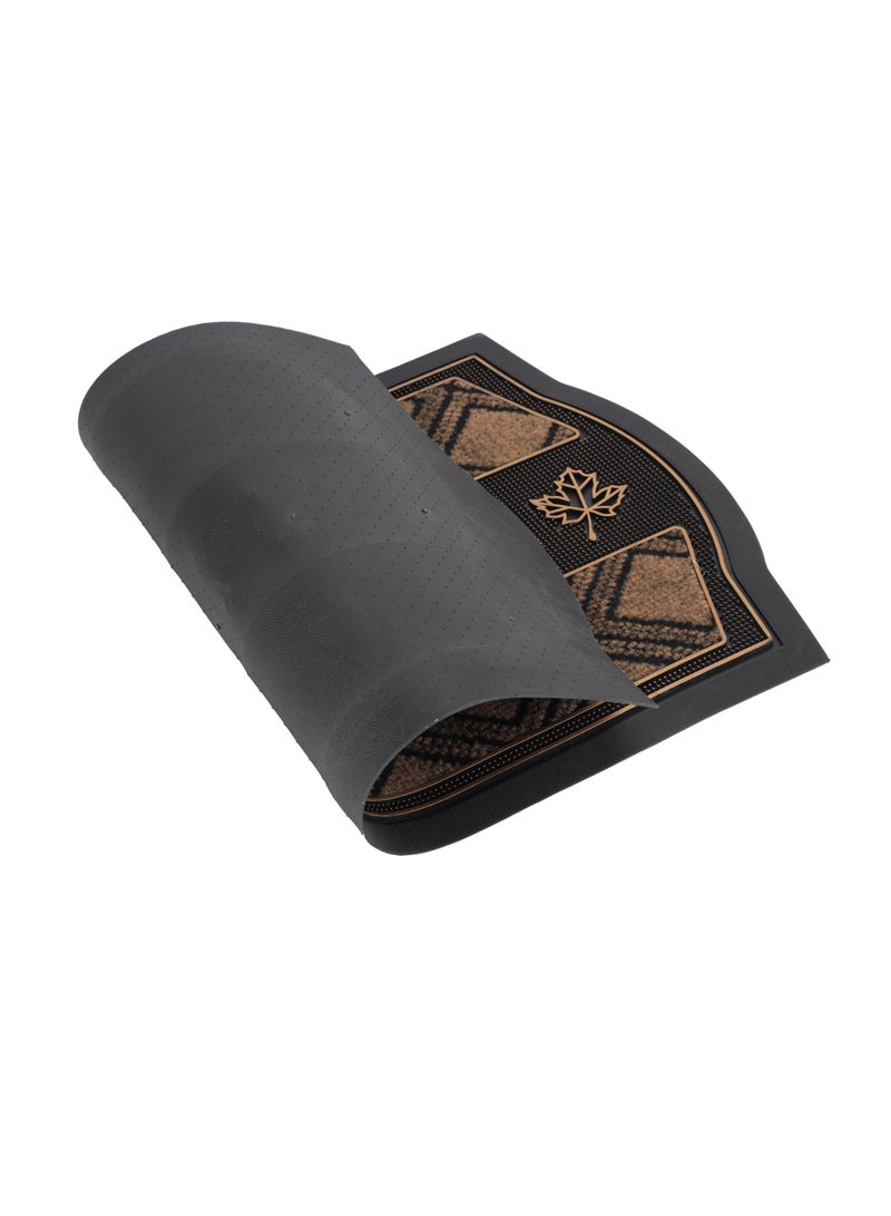 Royalford Door Mat- RF12476/ 40x70 cm, Multi-Purpose Mats for Indoor and Outdoor Use, for Bathroom Brown - Image 3