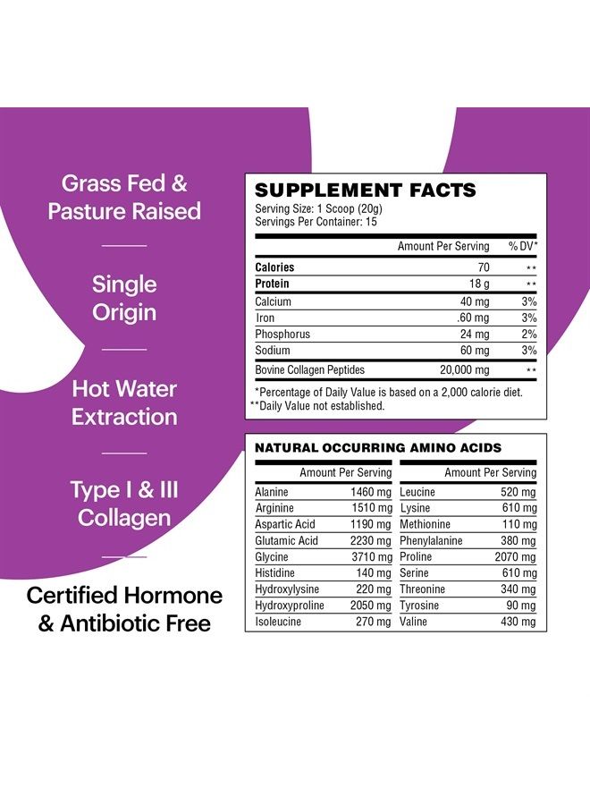 WELLTHY Rebuild Hydrolyzed Collagen Peptides, Grass Fed, Pasture Raised Collagen Protein, Vital Supplements for Hair Growth, Skin, Nail & Gut Health, Multi Peptides Helps Build Muscle - Image 2