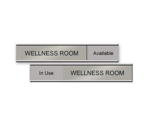NapTags Wellness Room Slider Sign, 6" x 1" "Available/In Use" - Made in the USA! - Image 5