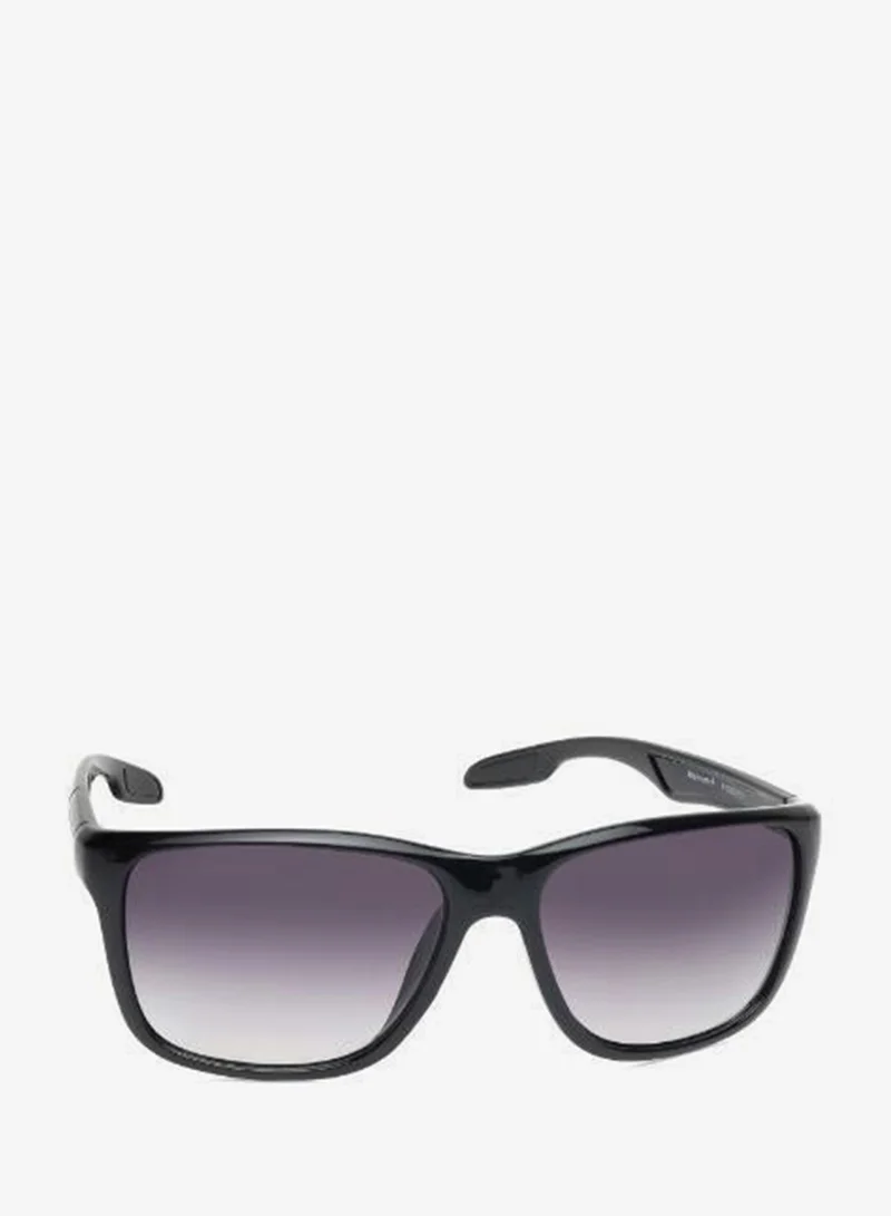 Fastrack UV Protection Sunglasses Black Frame Smoke Mirror Lens 60mm  - P468BK1V