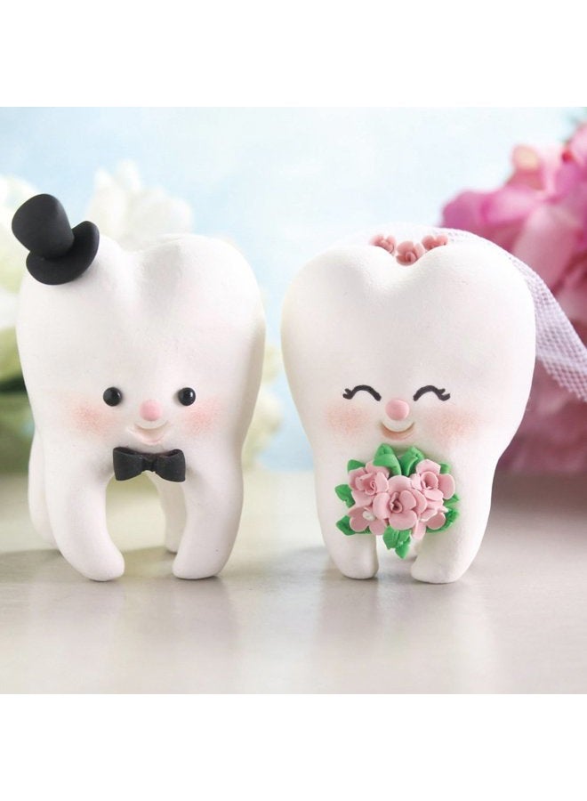 HiParty Tooth Silicone Mold, Funny Teeth Shape Novelty Ice Cube Tray, Chocolate Candy Dessert Jello Mold, Soap Making Mold, Cake Baking Pan, Perfect Gag or White Elephant Gift for Dentists - Image 5