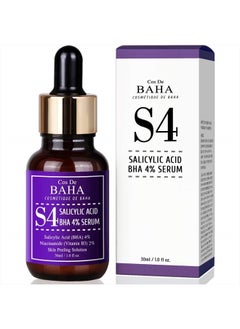 Cos De BAHA Salicylic Acid 4% Exfoliating Facial Serum with Niacinamide, 1 Fl Oz (30ml)  - Image 1