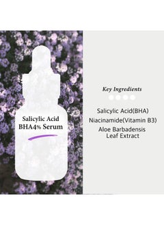 Cos De BAHA Salicylic Acid 4% Exfoliating Facial Serum with Niacinamide, 1 Fl Oz (30ml)  - Image 3