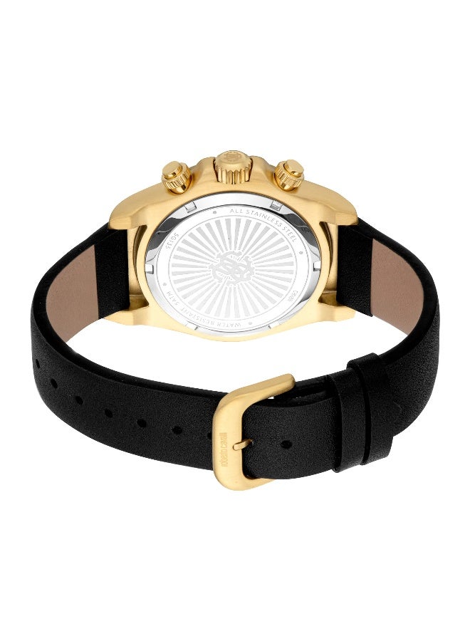 Roberto Cavalli  RC5G135L0035 - Leather Male Quartz Chronograph - Image 3