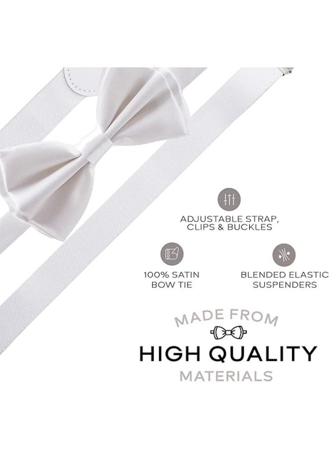 سونسر مجموعة حمالات قابلة للتعديل للأطفال مع ربطات عنق للأولاد والبنات - Image 2