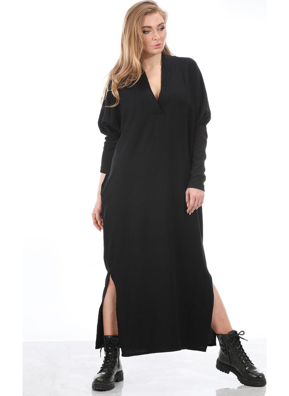 Alexander Gardi Slit Long Dress (B21-700501)  - Image 1