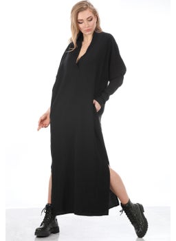 Alexander Gardi Slit Long Dress (B21-700501)  - Image 2