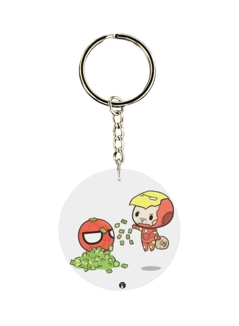 RKN Single Sided Cartoon Themed Keychain