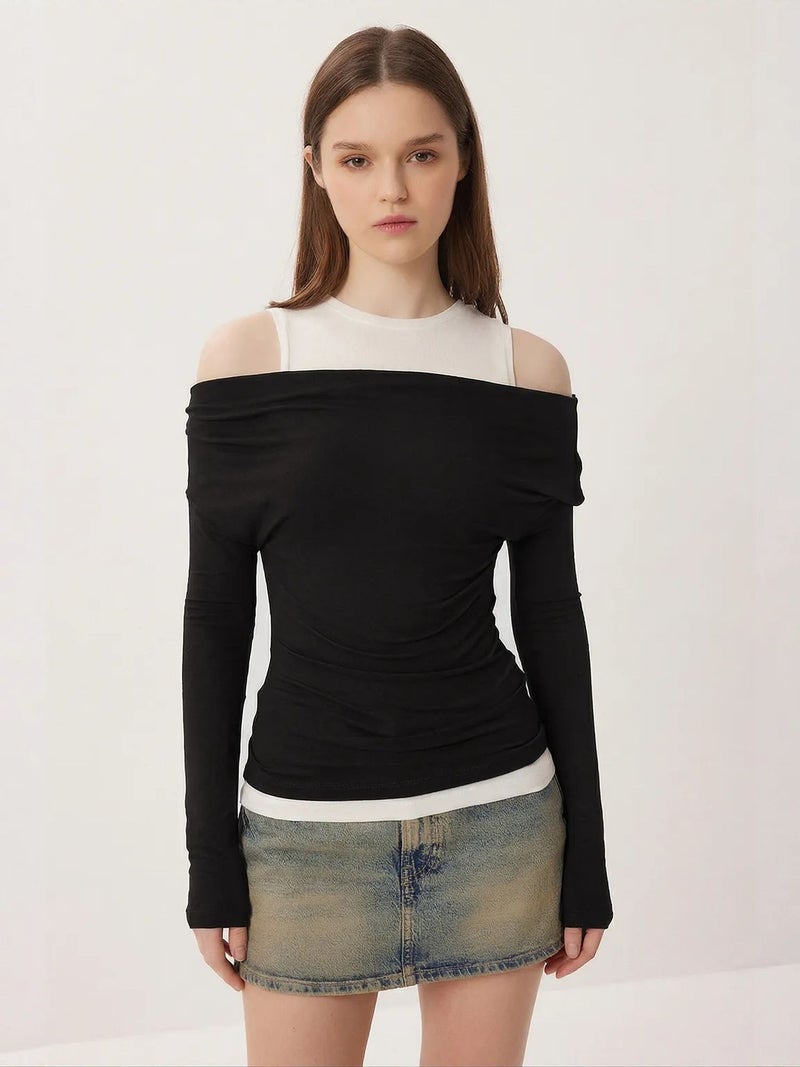 Happiness İstanbul ISTANBUL Cotton Blend Blouse - Image 1