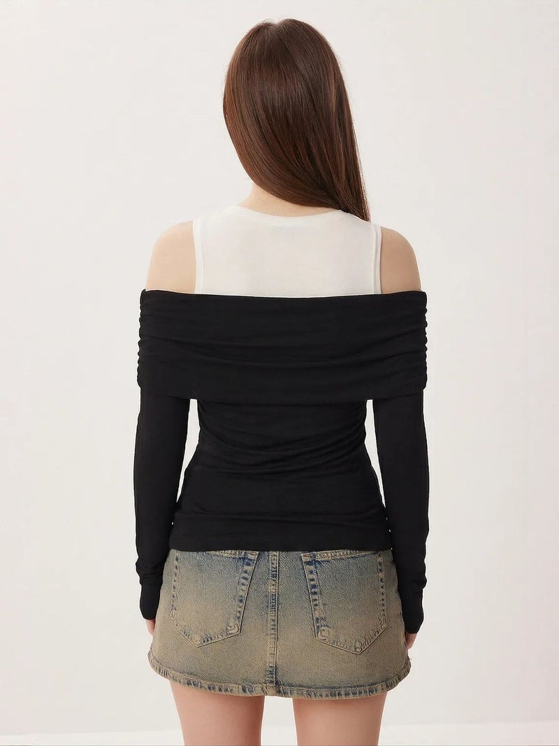 Happiness İstanbul ISTANBUL Cotton Blend Blouse - Image 3