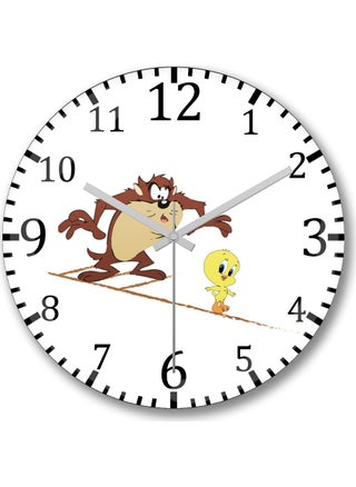 Print Shop Looney Tweety Sudadera Con Gorro Wall Clock Curved Real Glass - pzsku/ZE3CEFC2E79CCABC34437Z/45/_/1728046746/fb3c3ea2-600d-45f6-94e9-89811ee7858f