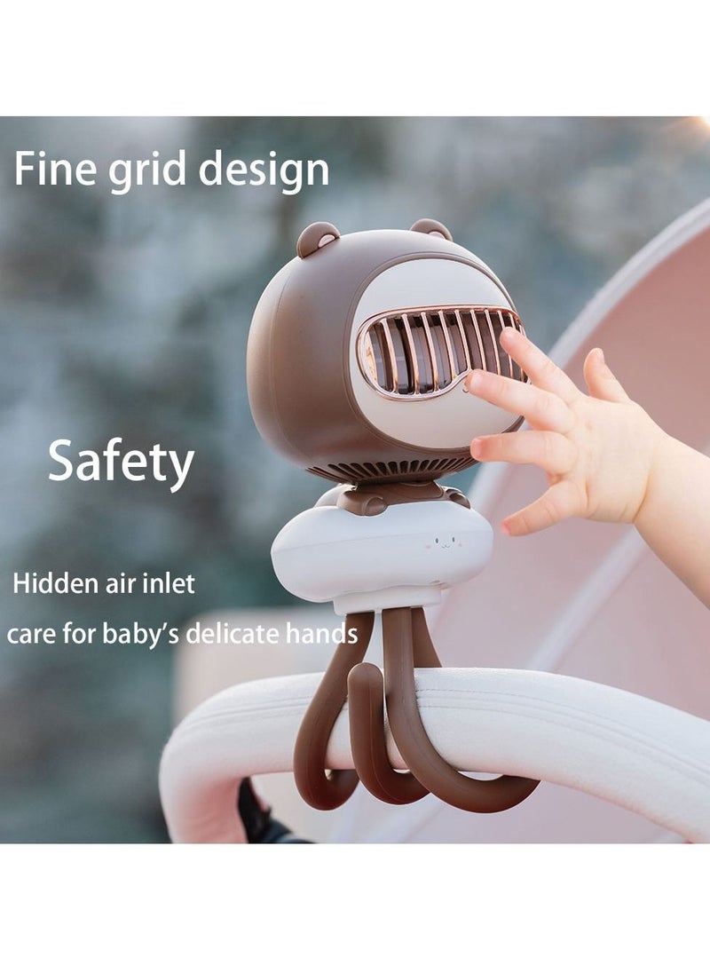 Arabest - Bladeless Baby Stroller USB Portable Mini Rechargeable Fan - Image 1