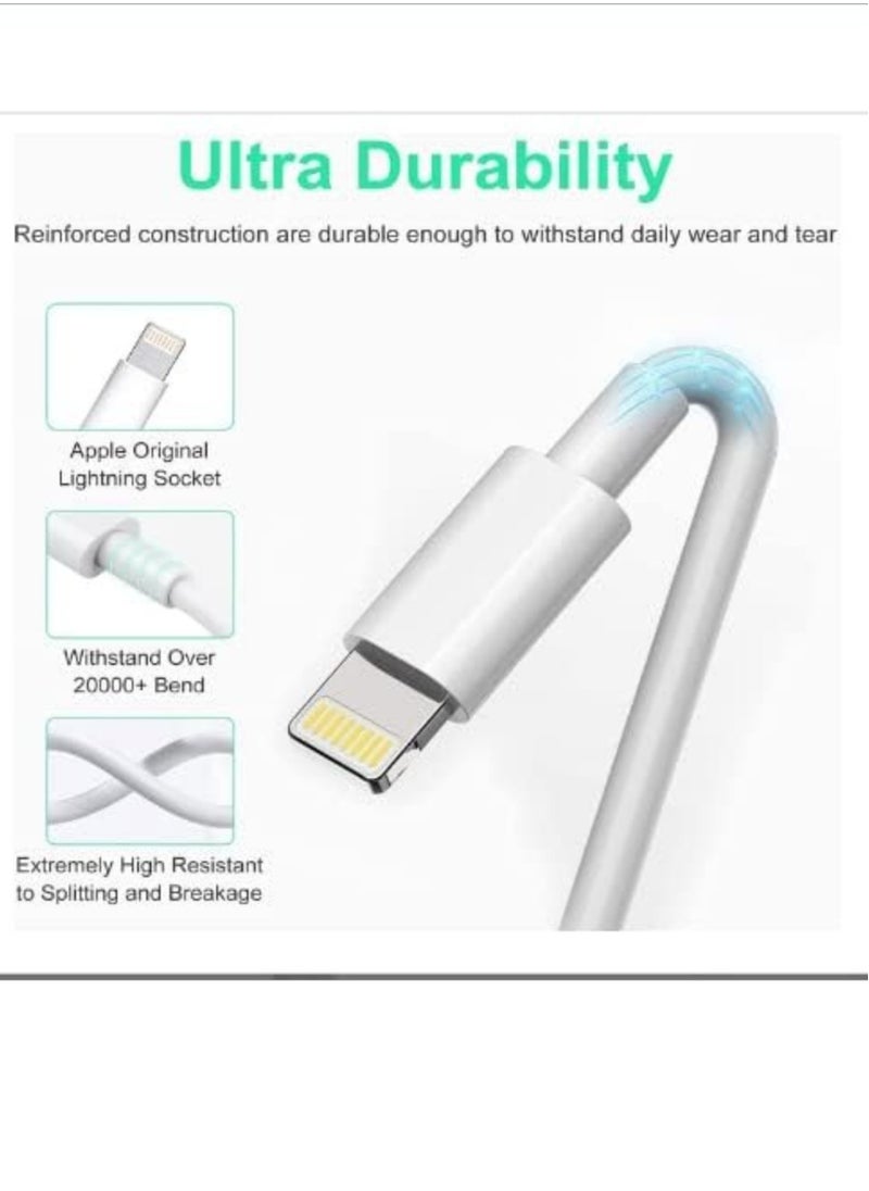 ELTRAZONE - USB C to 8pin Cable Compatible with iPhone 13 Pro Max/12/11 Pro/X/XS/XR/8 Plus/AirPods Pro, Supports Power Delivery, 2M, - Image 1