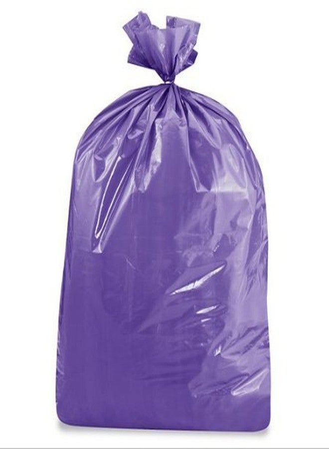Purple Trash Bags (10, 33 GALLONS)
