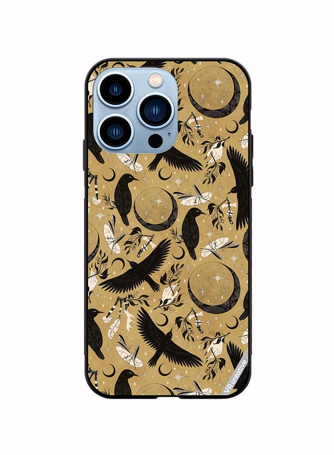 VR CREATIVE Protective Case Cover For Apple iPhone 14 Pro Max Bird Catcher Design Multicolour - Image 1