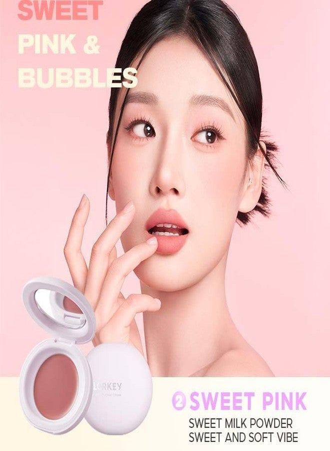 COLORKEY Soft Mist Multi-Purpose Cream, Makeup Blush, Matte Finish, Lips & Cheeks, For Eyes, Moisturizing, Long-Lasting, Non-Sticky(02 SWEET PINK, 2.5g) - Image 2