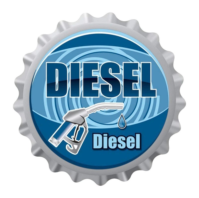 QUADA Diesel Sticker/Decals/Fuel Badge/Graphics for Universal car (New Blue Diesel Sticker) - Image 5