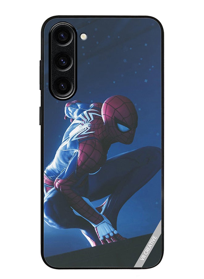 VR CREATIVE Protective Case Cover For Samsung Galaxy S24 Spiderman Design Multicolour - Image 1