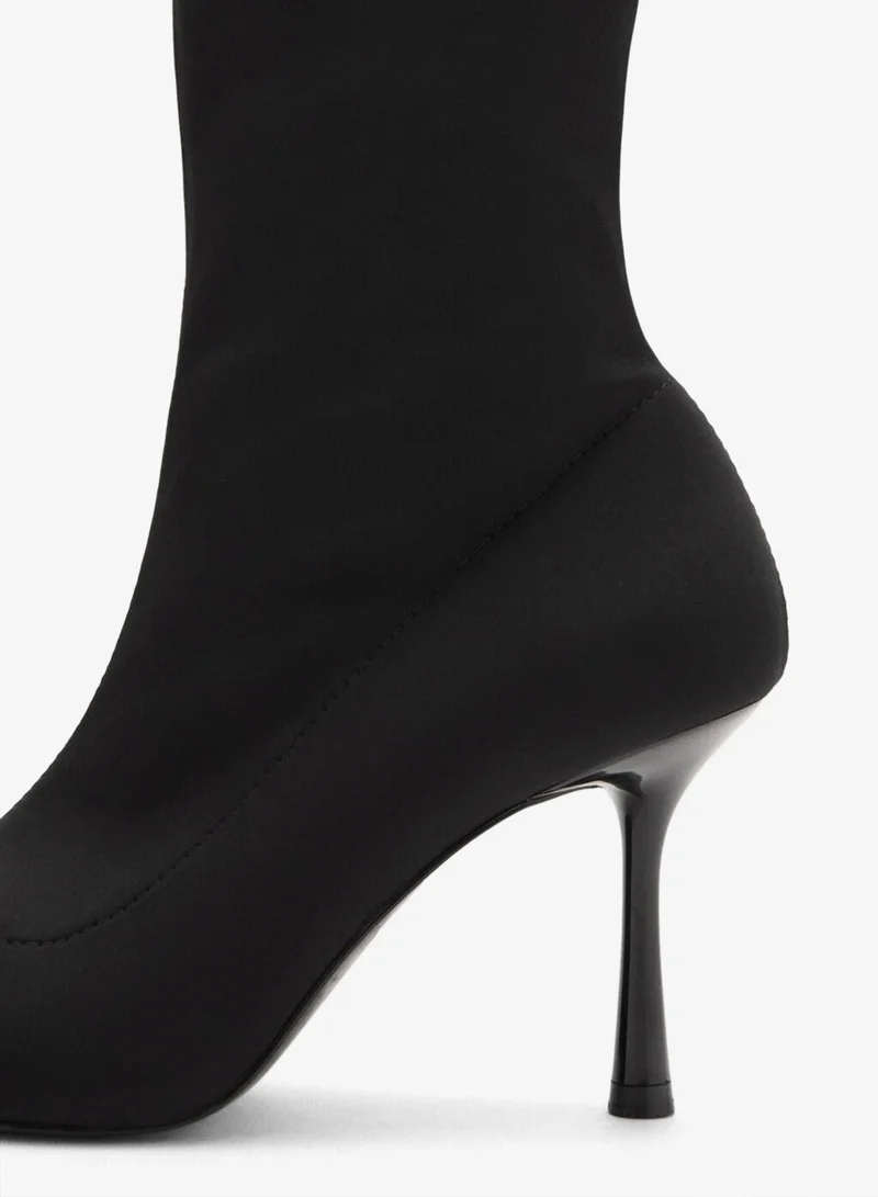 MANGO  Heel sock boots for Women | Best Price UAE