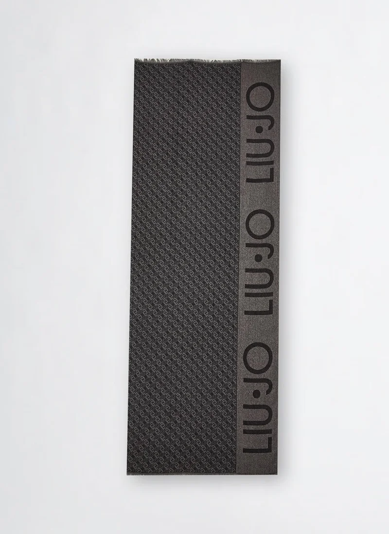 Liu Jo Jacquard Stole With Logo
