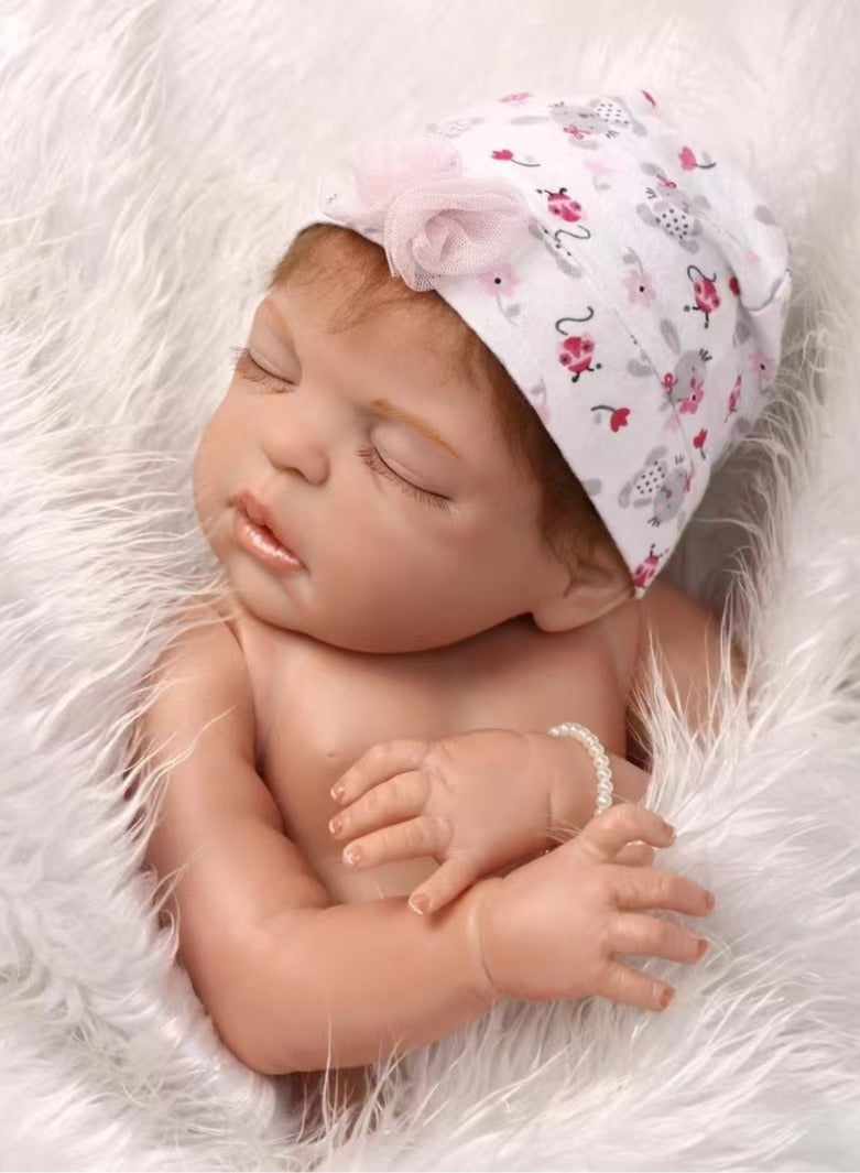 NPK Reborn Baby Doll Realistic Newborn Baby Doll - Lifelike, Soft Silicone Doll Girl and Doll Clothes for Ages 3+ - Image 4