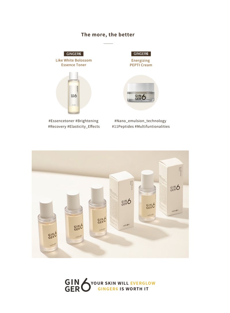 GINGER6 Like White Snow Serum - 30ml/1.01oz - Image 4