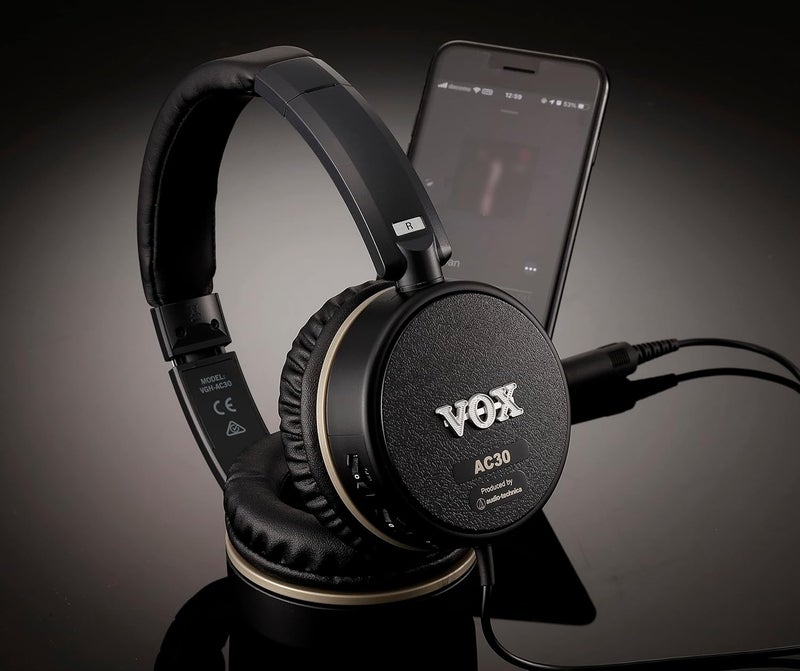 Vox VGH Series AC30 Guitar Amplifier Headphones - Image 3
