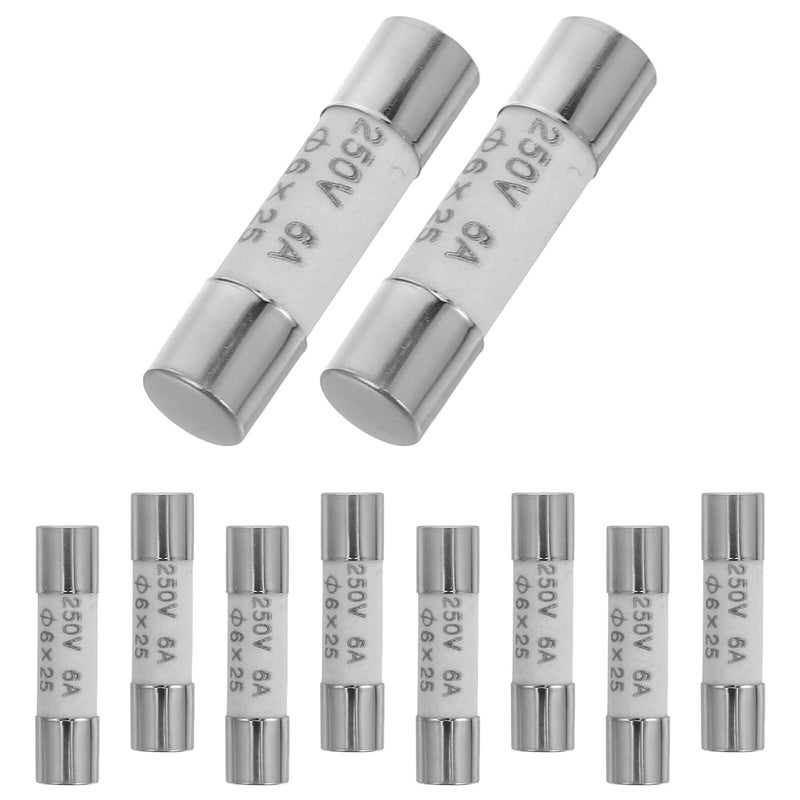 10pcs Ceramic Fast Blow Multimeter Protective Elements Digital Multimeter Fuse Replacement for Circuit Protection in Residential Industrial and Laboratory Use - Image 1