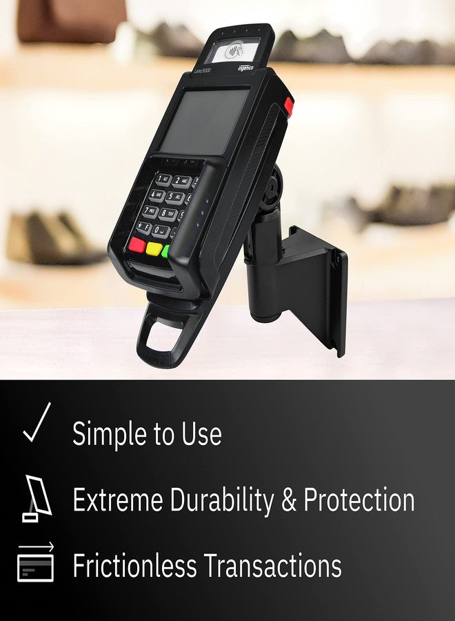 Ingenico ENS Tailwind Ingenico Lane/5000 V2 7" Wall Mount Terminal Stand, Black - Image 5