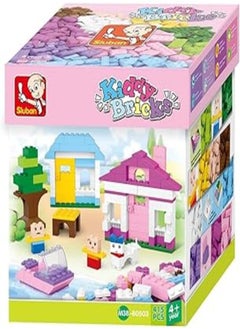 Sluban Sluban SlubanM38-B0503 Girls Basic Building Bricks (415-Piece) 