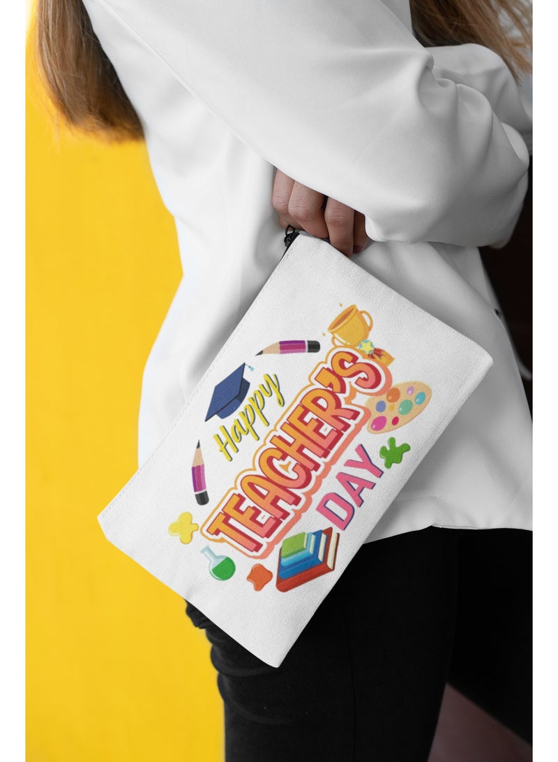 ZOOM Teachers' Day Gift Pouch – Perfect for Pens, Makeup, or Small Essentials