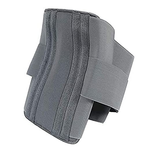 KUDIZE Lumbar Sacral Contoured Spinal Brace Spondylosis Acute Chronic Mild (L.S.) Back Support Belt,Grey (Medium, 80 to 90 cm) - Image 2