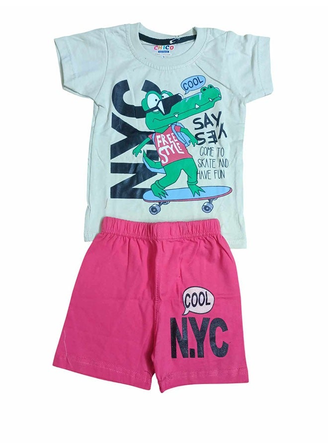 Boys' set with sleeves and regular fit - two pieces 2