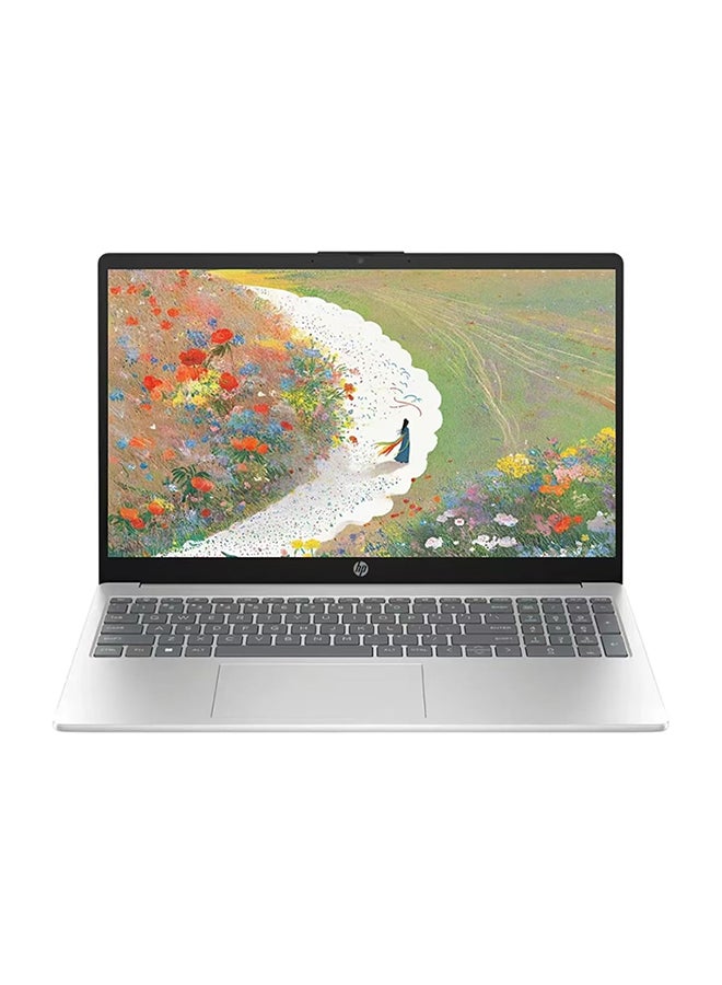 FD Series Laptop With 15.6-Inch Full HD Display, Intel Core i5-1235u Processor/8GB RAM/512GB SSD/Intel Iris XE Graphics/Windows 11 Home English/Arabic Natural Silver