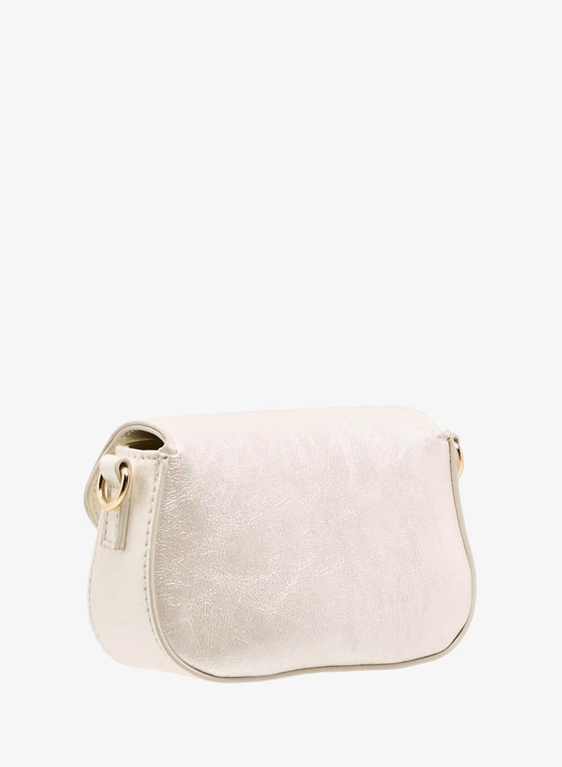Flora Bella By Shoexpress Bow Embellished Crossbody Bag with Chain Strap - Image 4
