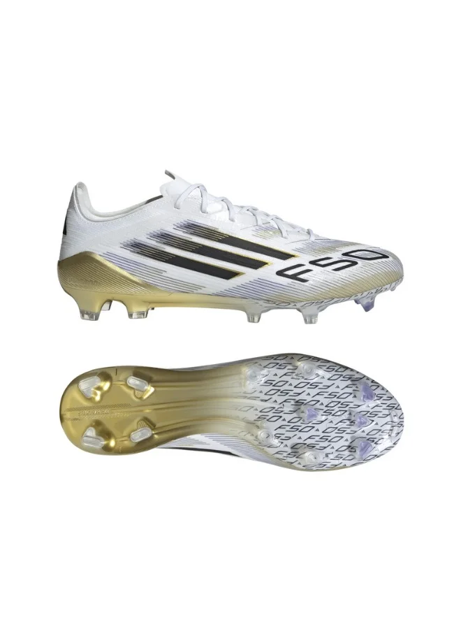 Adidas Adidas F50 Elite Fg U White Football/Soccer Shoes For Unisex