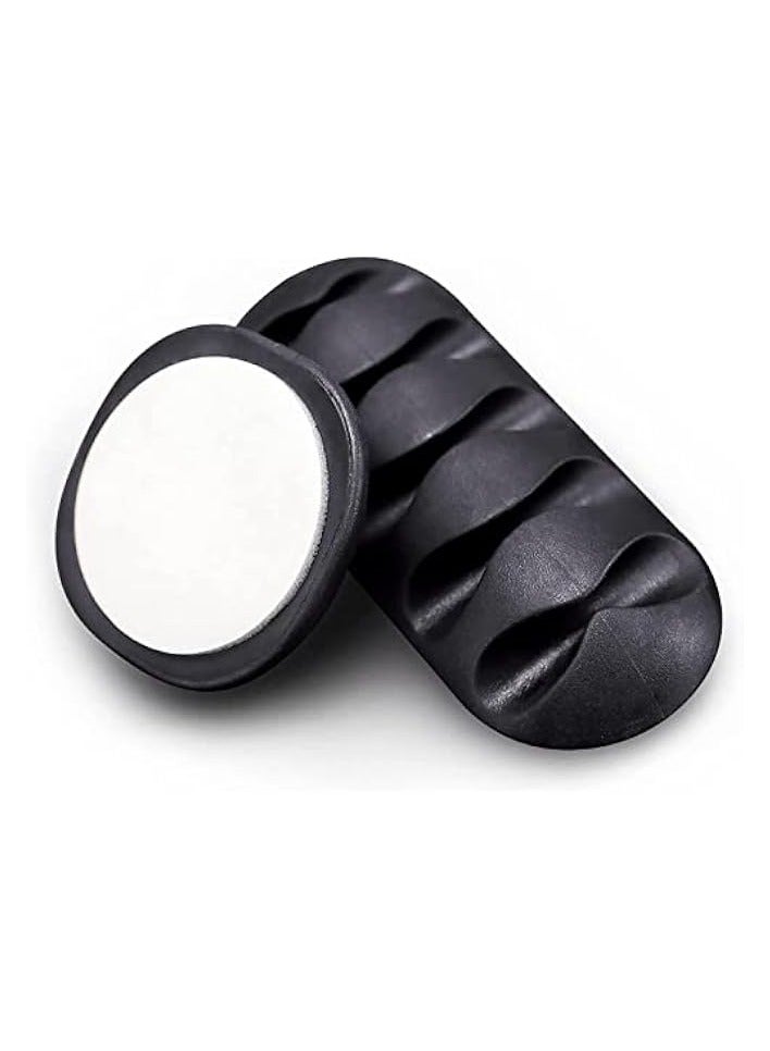 ULHYC Cable Clips, Adhesive Cable Holder Clips, Ideal Cable Cords Management for Cable Wires Organizing, Home, Office, Car, Desk Nightstand - 10 Pack - Image 2