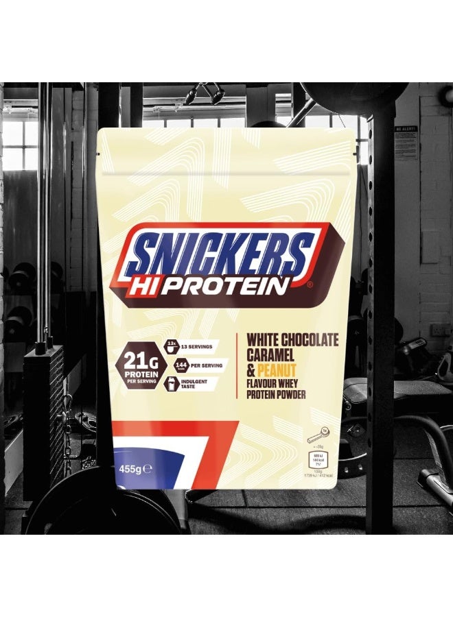 SNICKERS HI PROTEIN 455G WHITE CHOCOLATE CARAMEL & PEANUT - Image 3