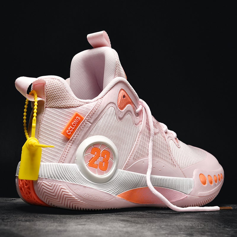 Cuk Children'S Mandarin Duck Basketball Shoes Students Outdoor Sports Practical Shoes High-Top Running Basketball Shoes Basketball - Image 3