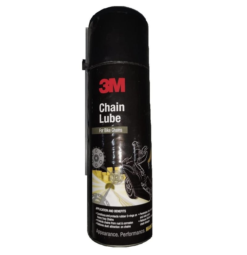 3M Chain Lubricant, Rust and Corrosion Protection Spray, Reduce Wear & Tear of Bike Chain (325g, Pack of 1) - Image 1