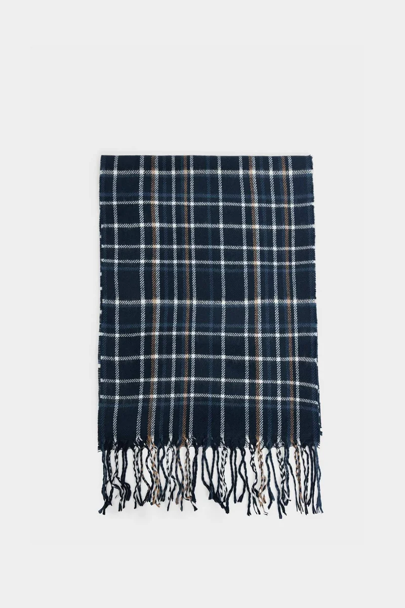 Defacto  Man Plaid Neck Scarf for Men | Best Price UAE